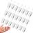 Shein 20pcs White Metal Crocodile Curtain Rings