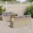 vidaXL Garden Sofa with Storage 7 Pcs Beige Outdoor Lounge Set
