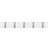 Umbra Flip 5 White/Nickel Coat Hook 50.8cm