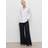 Mango Long Sleeve Curved Hem Shirt - White