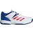adidas Junior Court Stabil - Cloud White/Pure Ruby/Royal Blue