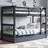 Flair Wooden Zoom Goosewing Grey Bunk Bed 99x200cm