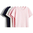 H&M 5-Pack Cotton T-shirts - Pink