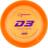 Prodigy D3 400 Plast Darkorange 174g