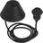 PR Home Textile Black Suspension