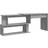 vidaXL 815424 Grey Sonoma Writing Desk 200x200cm