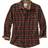 Legendary Whitetails Men's Buck Camp Flannel Shirt - Redwood Plaid