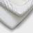Cura of Sweden Calm Cotton Underlakan Vit (200x160cm)