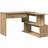 vidaXL Esquina Madera Contrachapada 200 5x50x76 Cm Escritorio de escritura 50x200.4cm