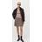 Mango Pleated Mini Skirt Medium Brown