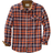 Legendary Whitetails Men's Buck Camp Flannel Shirt - Cobalt Blaze Plaid