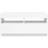 vidaXL Cabinet with Led Lights High Gloss White TV Bench 80x40cm