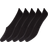 Decoy Quick Dry Footies 5-pack - Black