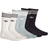 adidas Enjoy Summer Mid Cut Crew Socks 3-pack - White/Magic Grey/Shadow Navy
