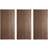 String Systems Walnut Shelf 3pcs