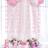 Shein 6pcs Pink Bow Hanging Garland Banner
