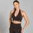 Myprotein Tempo Seamless Halterneck Bra - Chocolate