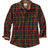 Legendary Whitetails Men's Buck Camp Flannel Shirt - Redwood Plaid