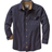 Legendary Whitetails Men's Buck Camp Flannel Shirt - Navy Heather