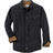 Legendary Whitetails Men's Buck Camp Flannel Shirt - Black Heather