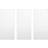 String System White Shelf 3pcs