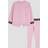 River Island Girls Pink Split Back Ri Sweatshirt Set