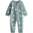 H&M Patterned Sleepsuit - Khaki Green/Dinosaurs (1238371009)