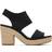 Toms Majorca Rope Platform Sandal - Basket Weave Black