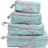 Shein 4pcs Compression Packing Cubes For Suitcases