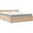 vidaXL With Drawers And Mattress 200x200cm