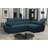 Gonipol Boston Mini Premium Blue Sofa 255cm 4 Seater