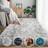 Shein Living Room Bedroom Rug Grey 200x80cm
