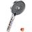 ‎Yeaupe Pro Duschmunstycke Med Filter 130 mm Diameter Krom
