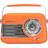 Madison Retro Radio med Bluetooth och FM