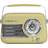 Madison FREESOUND-VR40OGR-MAT Retro radio med Bluetooth och FM