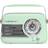 Madison Retro Radio Med Bluetooth Och FM