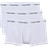 Calvin Klein Cotton Stretch Low Rise Trunks 3-pack - White
