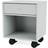 Montana Furniture Dream Oyster/Black Bedside Table 30x35.4cm