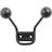 Maze Interior Bill XXS Black Coat Hook 13.5cm