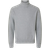 Selected Roll Neck Jumper - Medium Grey Melange