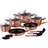 Berlinger Haus Metallic Line Rose Gold Cookware Set with lid 15 Parts