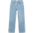 Mango Matilda Medium Rise Straight Fit Jeans - Light Blue