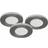 Malmbergs MD-305 Satin Ceiling Flush Light ∅ 7.5cm 3pcs