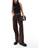 Only Høj Talje Wide Leg Fit Jeans - Chokoladebrune
