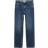 Mango Matilda Medium Rise Straight Fit Jeans - Dark Blue