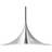 GUBI Semi Chrome Pendant Lamp ∅ 47cm