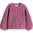 H&M Chenille Knit Jumper - Dark Pink (1294359002)