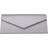 Paradox London Daryna Glitter Envelope Clutch Bag - Silver