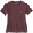 Carhartt Women's Loose Fit Heavyweight Short-Sleeve Pocket T-shirt - Blackberry Heather