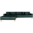 House Nordic Lido Velvet Dark Green Sofa 290cm 4 Seater